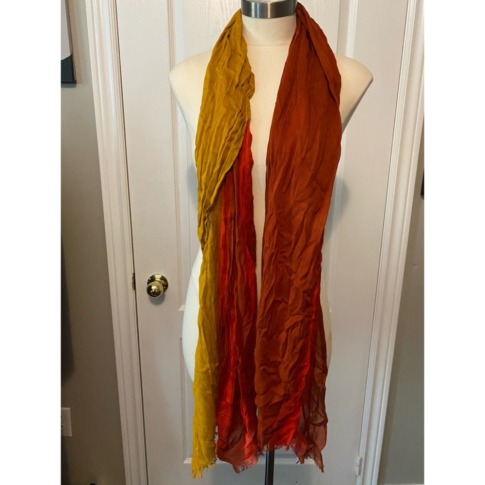 Lucky Brand red/yellow scarf